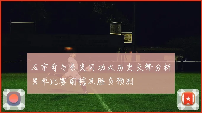 石宇奇与奈良冈功大历史交锋分析男单比赛前瞻及胜负预测